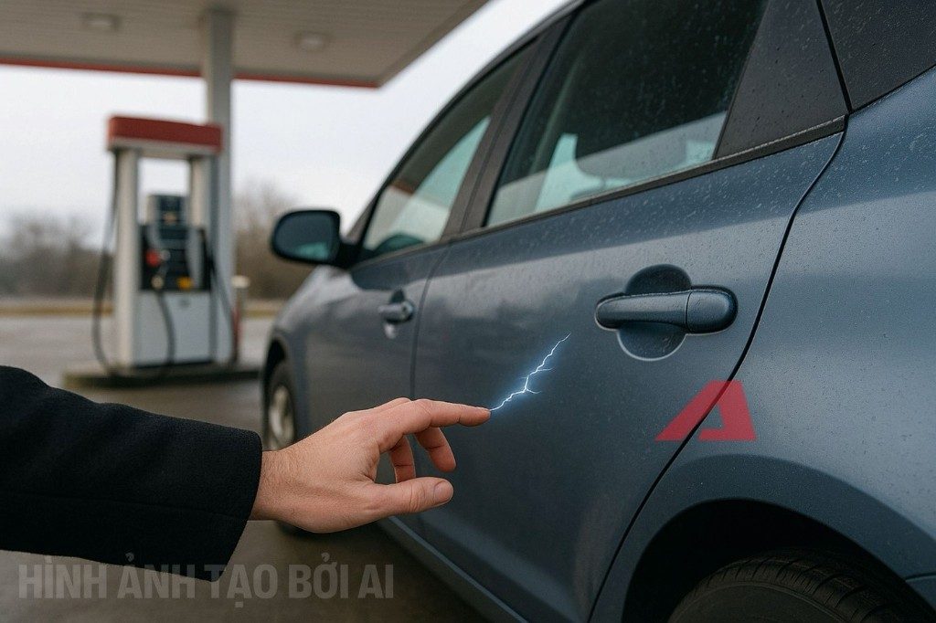 Mùa đông hay bị giật khi đóng mở cửa, hãy lưu ý điều này khi bơm xăng nếu không muốn có hỏa hoạn